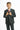CARIDI GREEN BOYS THREE PIECE SUIT